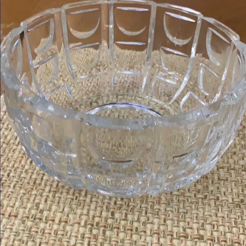 Lead Crystal serving bowl